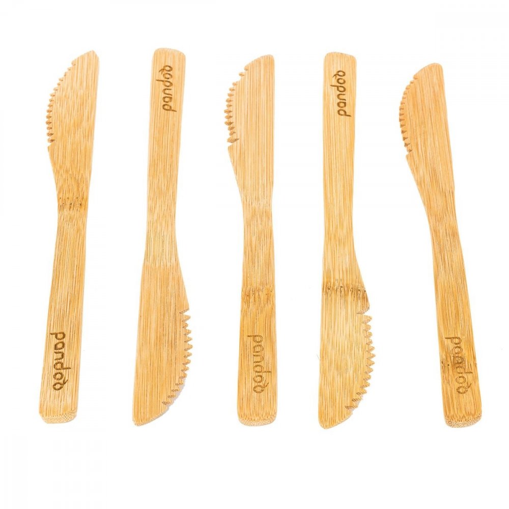 Bambusový Nôž, 5 Ks