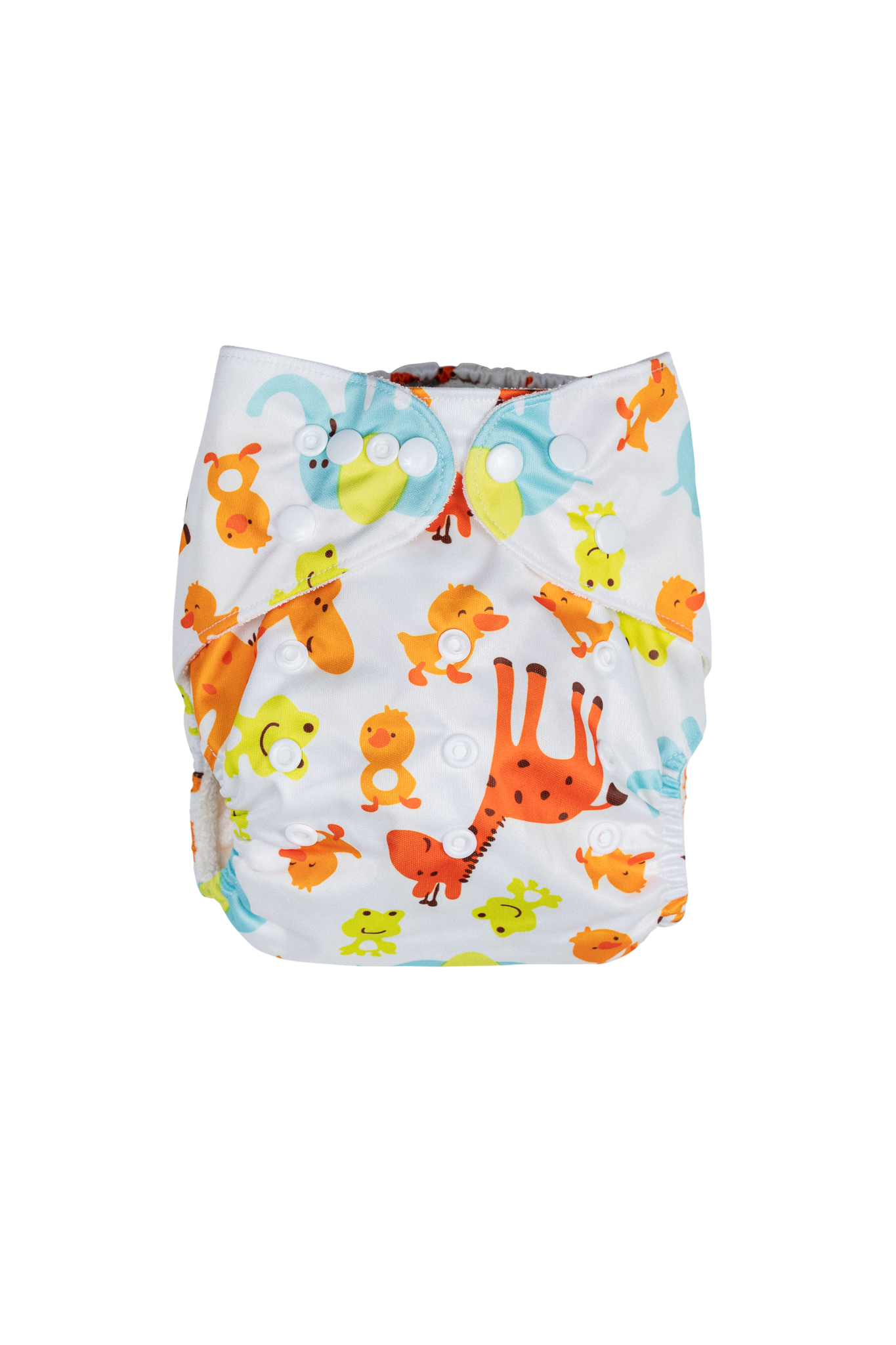 Bamboo Size-Adjustable Cloth Nappy - Elephant Adventure,Bamboo Size-Adjustable Cloth Nappy - Elephant Adventure