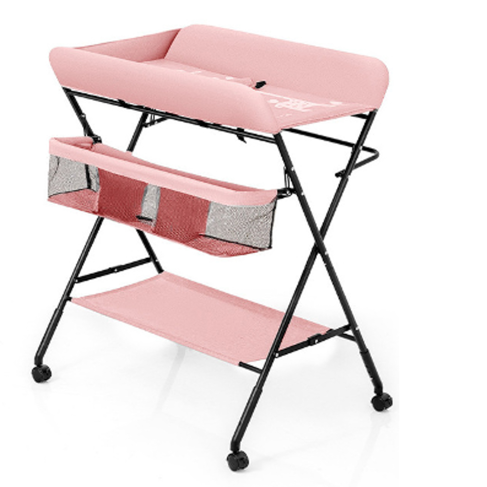 Portable Changing Table - Pink,Portable Changing Table - Pink
