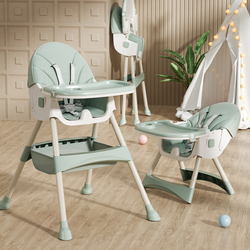 Dětská Jídelní židlička - Zelená