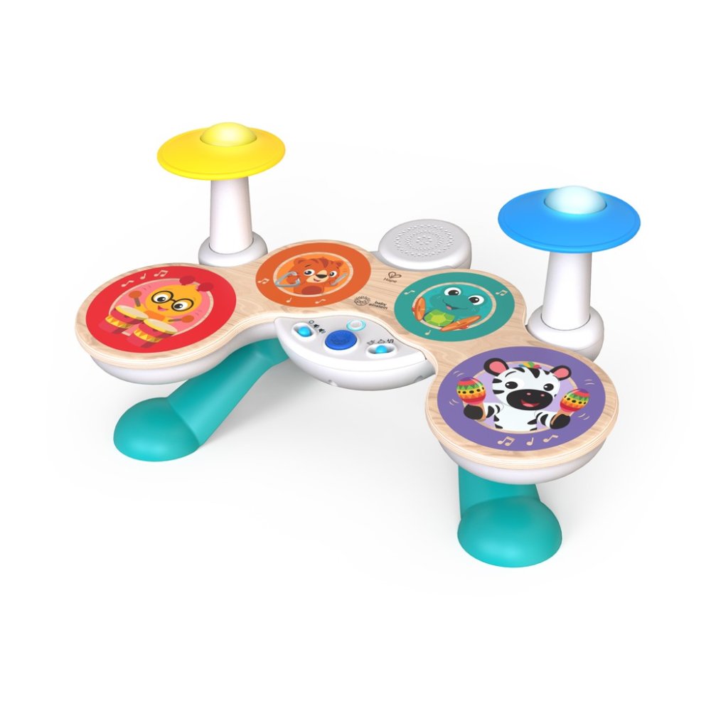 BABY EINSTEIN Zabawkowy Zestaw Perkusyjny Razem W Tune Drums™ Connected Magic Touch™ HAPE 12m+