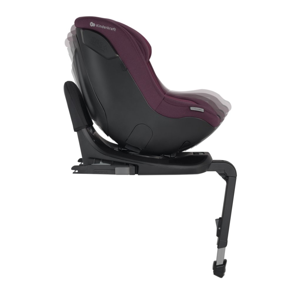 KINDERKRAFT SELECT Autostoeltje I-GUARD PRO I-Size 61-105 Cm Cherry Pearl, Premium