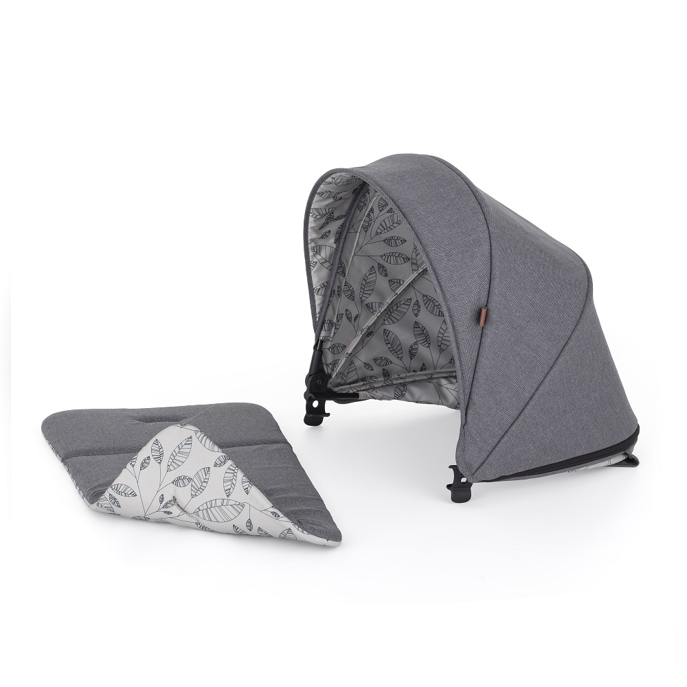 PETITE&MARS Barnvagnskapell Royal2 Ultimate Grey