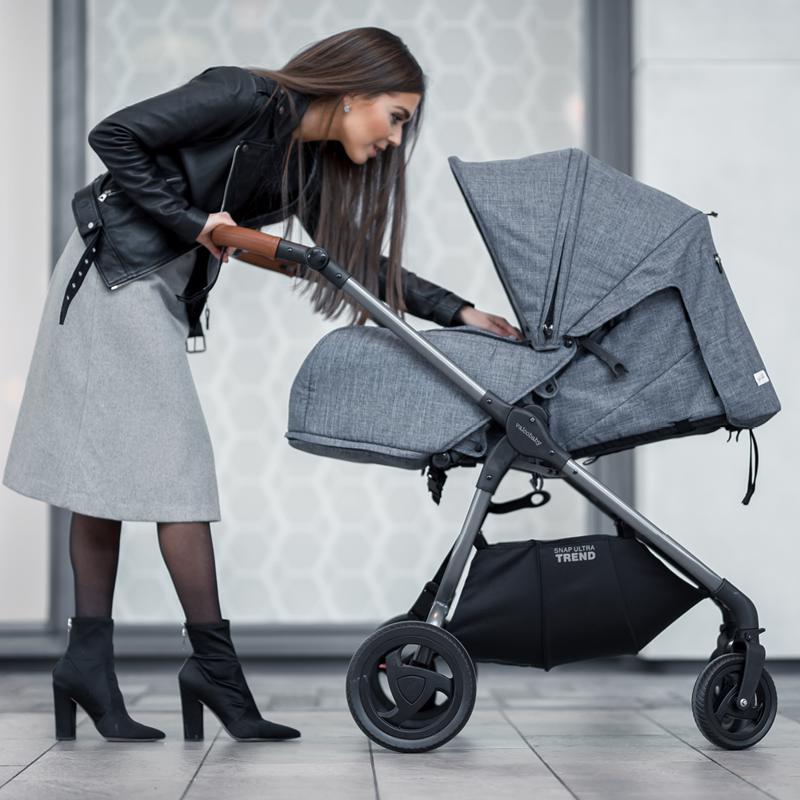 Wózek Sportowy VALCO BABY Trend 4 Ultra Grey Marle