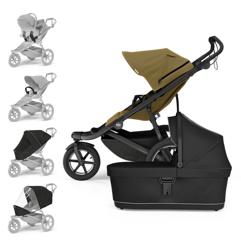 THULE Kinderwagen Urban Glide 3 Nutria/Zwart Set XL