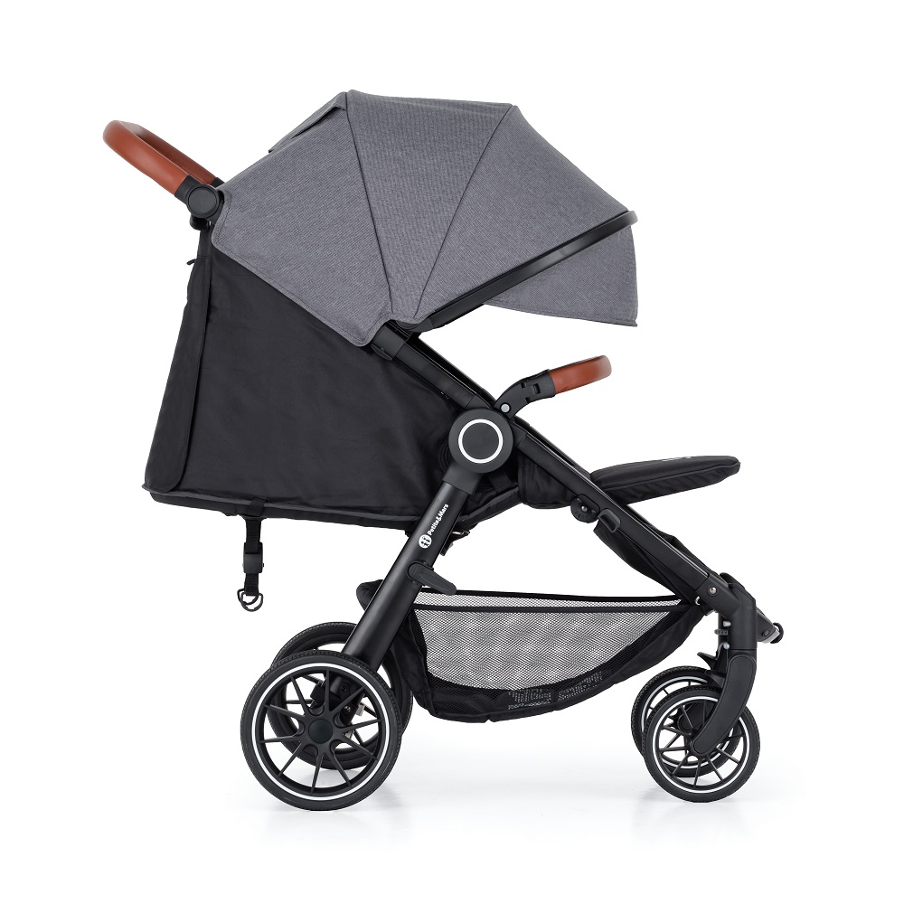 PETITE&MARS Barnvagn Street+ RWS Oak Ultimate Grey 2