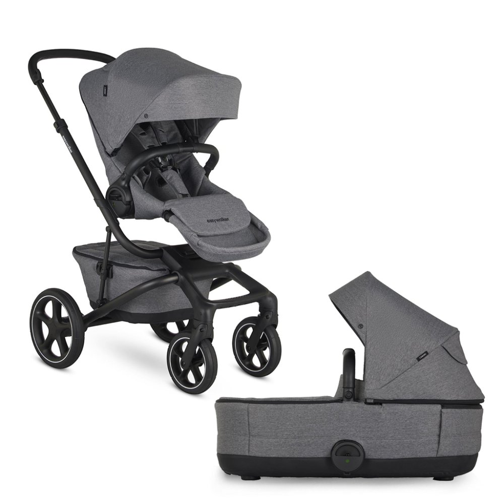 EASYWALKER Poussette Combinée Jimmey 2en1 Iris Grey LITE RWS