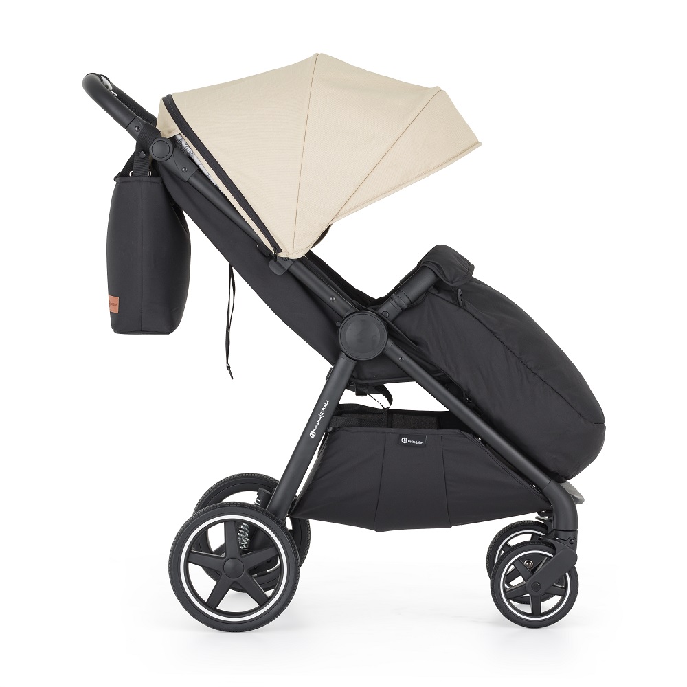 PETITE&MARS Sportvagn Royal2 Black Sahara Beige + PETITE&MARS Väska Jibot GRATIS