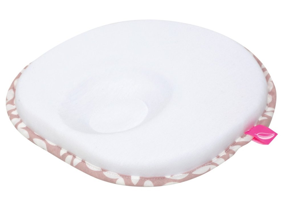 MOTHERHOOD Ergonomic Stabilizing Pillow For Newborns Pink Classics New 0-6m