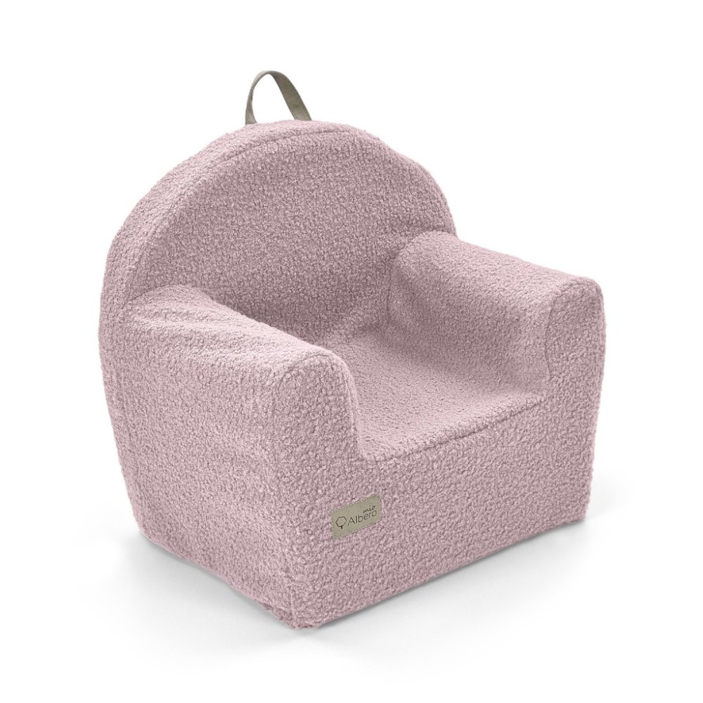 KLUPS Fauteuil Boucle Rose Sale 50x35x45 Cm