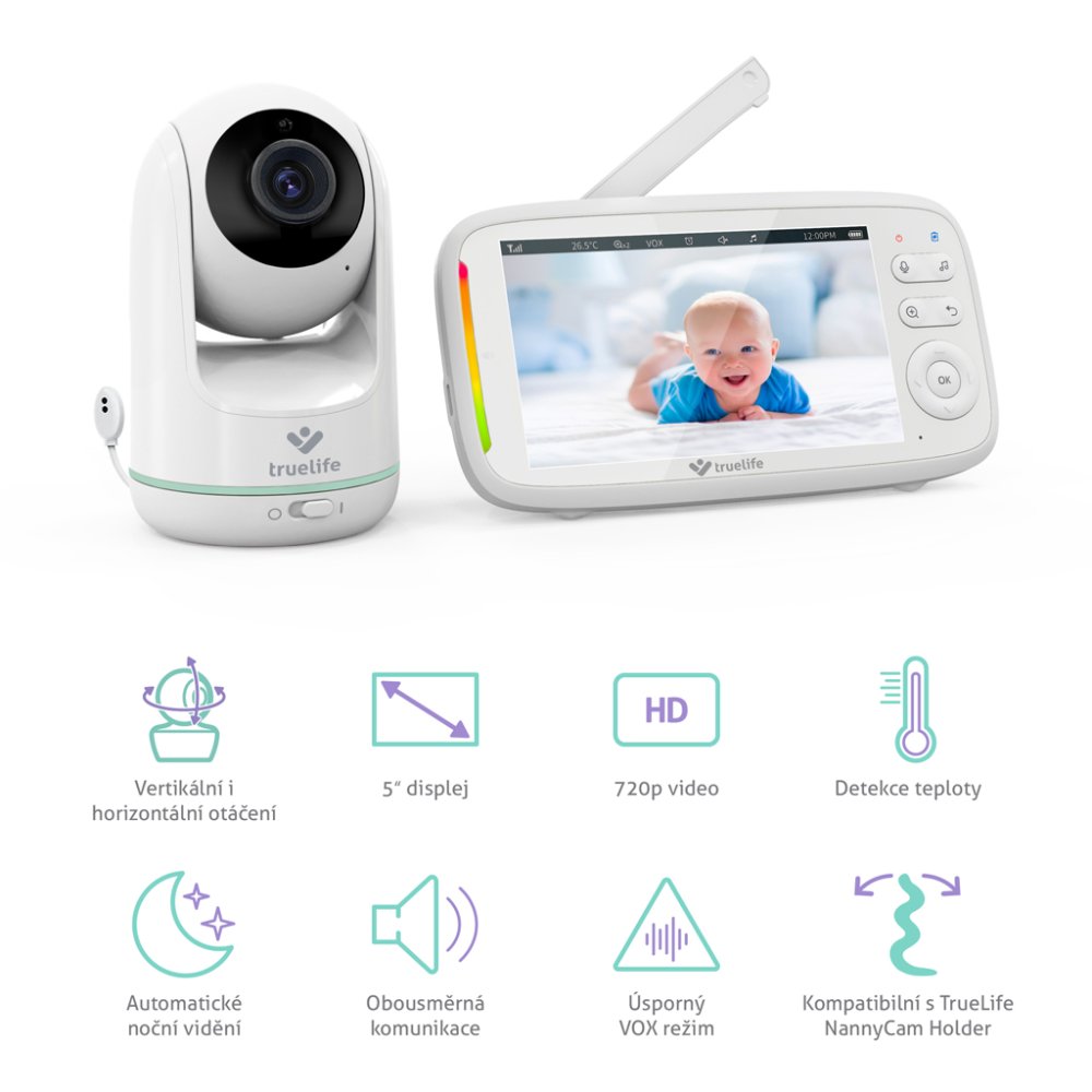 TRUELIFE Video Nanny Digital 360° NannyCam R5