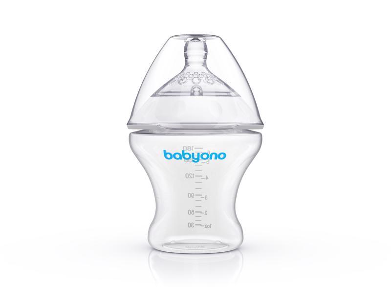 BABYONO Biberon Anti-coliche Allattamento Naturale 180 Ml