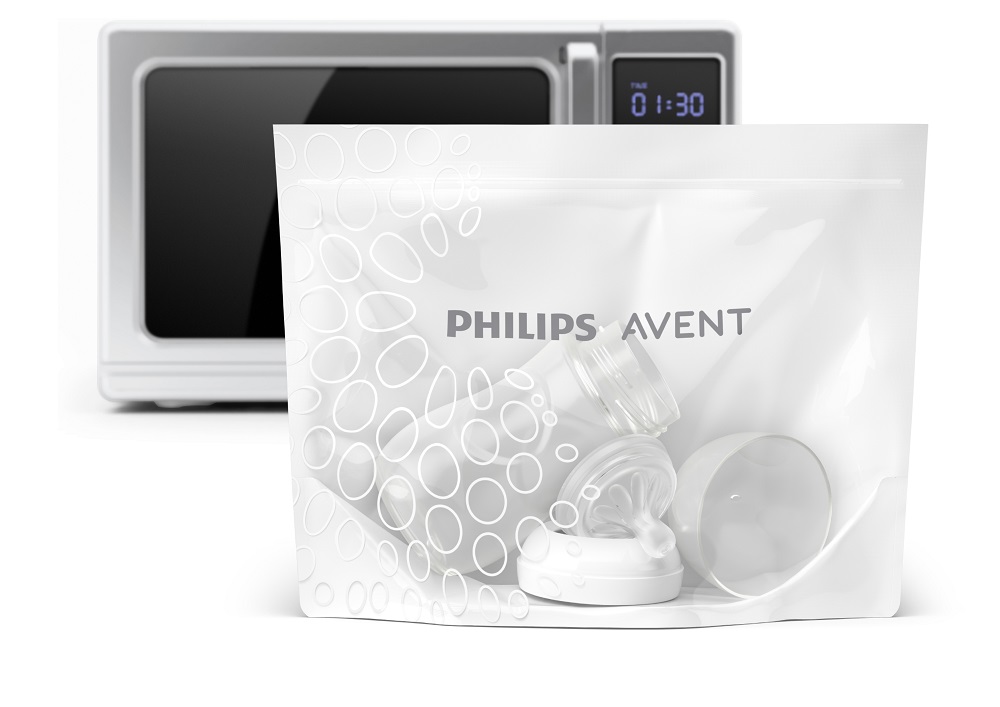 Philips AVENT Microwave Sterilization Bags, 5 Pcs