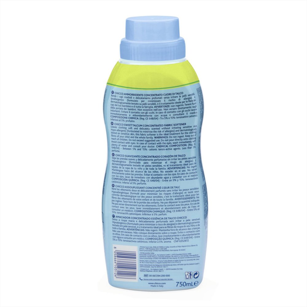 CHICCO Zmiękczacz Skoncentrowany Słodki Proszek 750ml