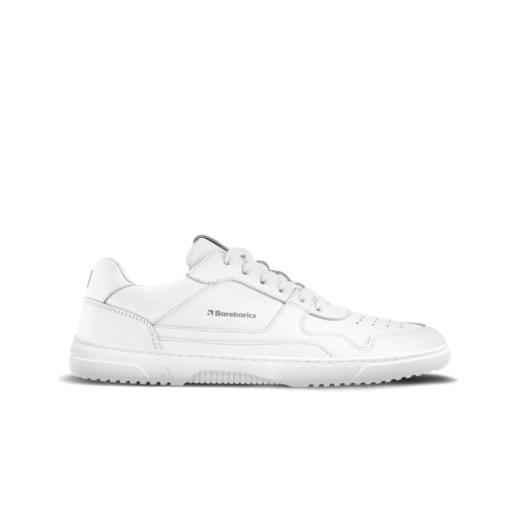 Barefoot Sneakers Barebarics Zing - All White - Leather 37 White