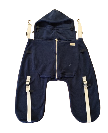 Monkey Mum® Tasca isolante in fleece per passeggino o marsupio porta bimbo Carrie - Donkey Grande