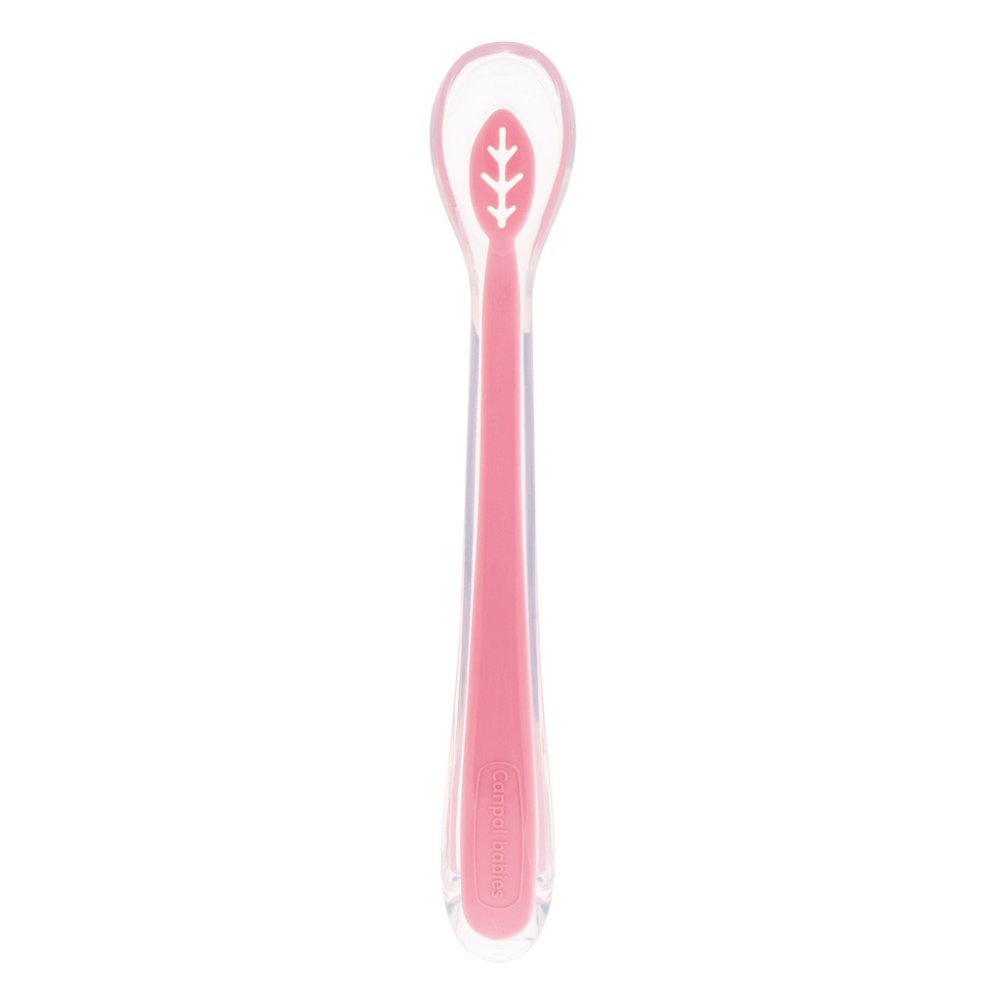 CANPOL BABIES Cucchiaio in silicone rosa - immagine 4