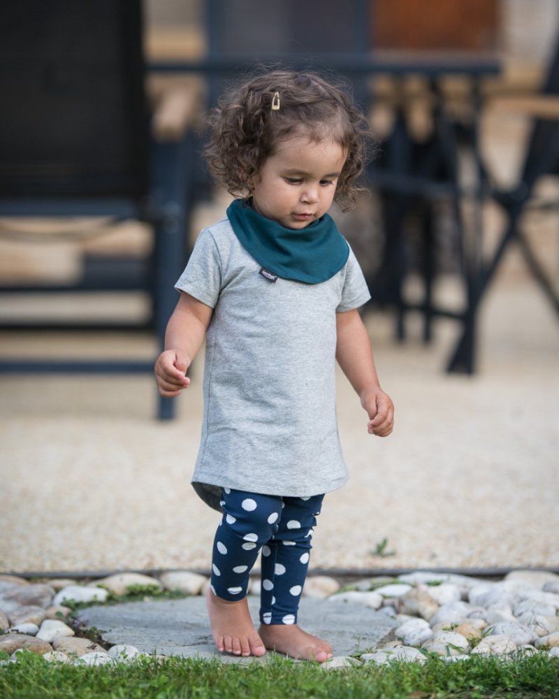 T-shirt manches courtes pour filles, gris 104 – Image 4