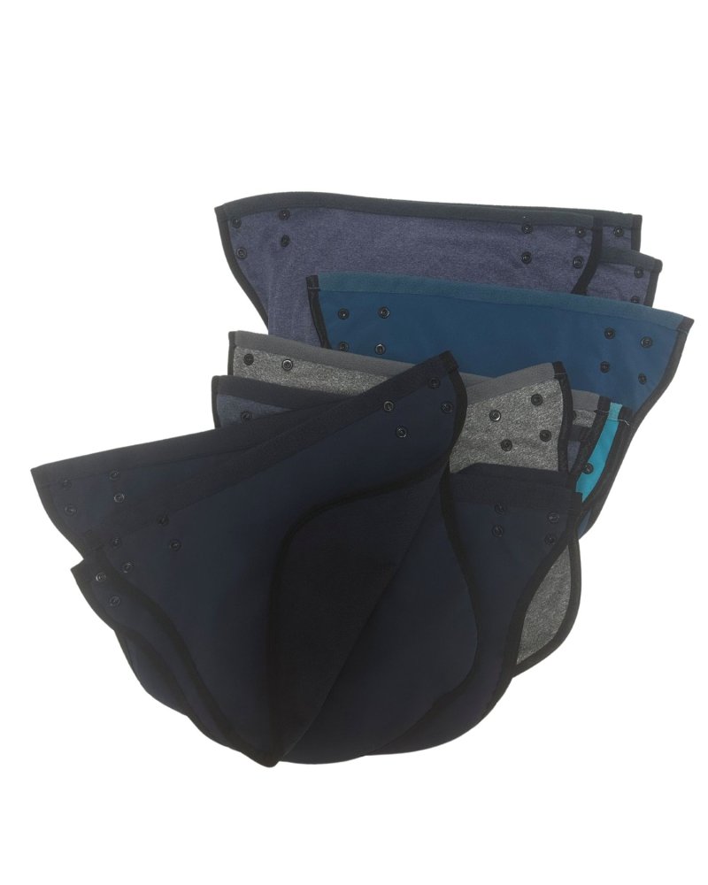 Cache-cou softshell pour veste petrolejová
