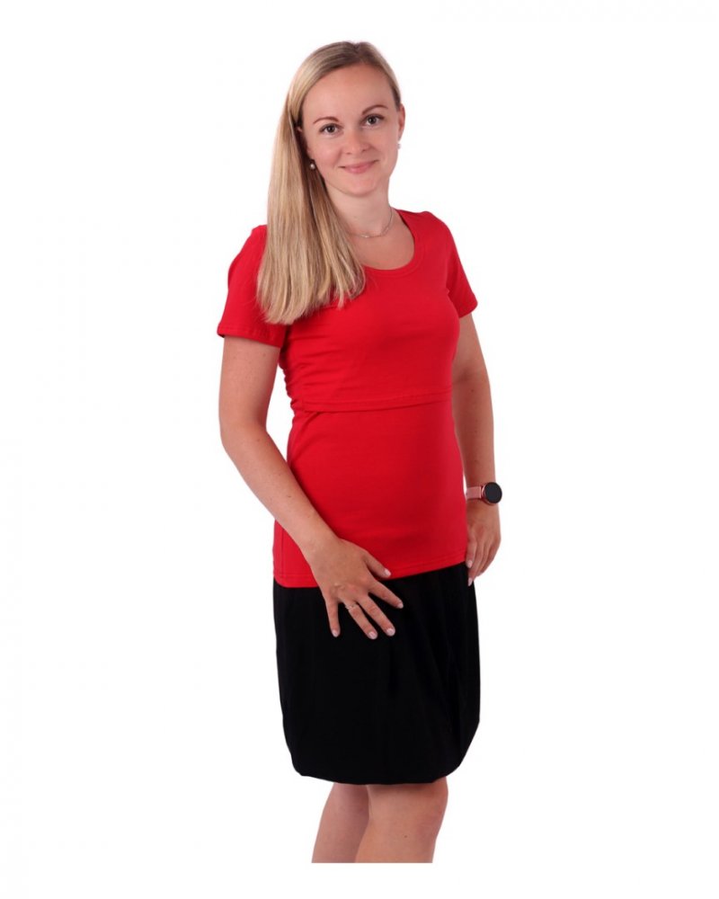 Ciążowa spódnica balonowa Sabina, czarna M/L - obrazek 3