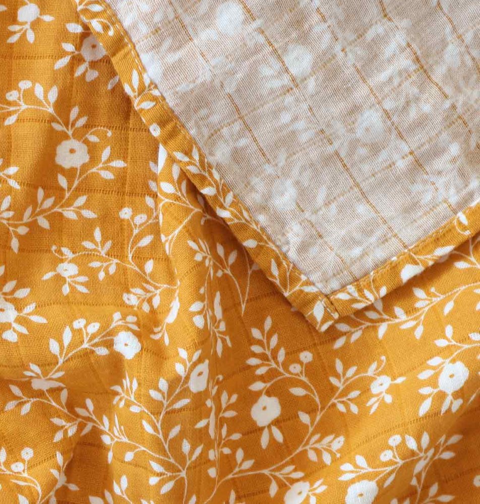 A Little Lovely Company - Mussola, blossom - caramel - 2 pz - immagine 4