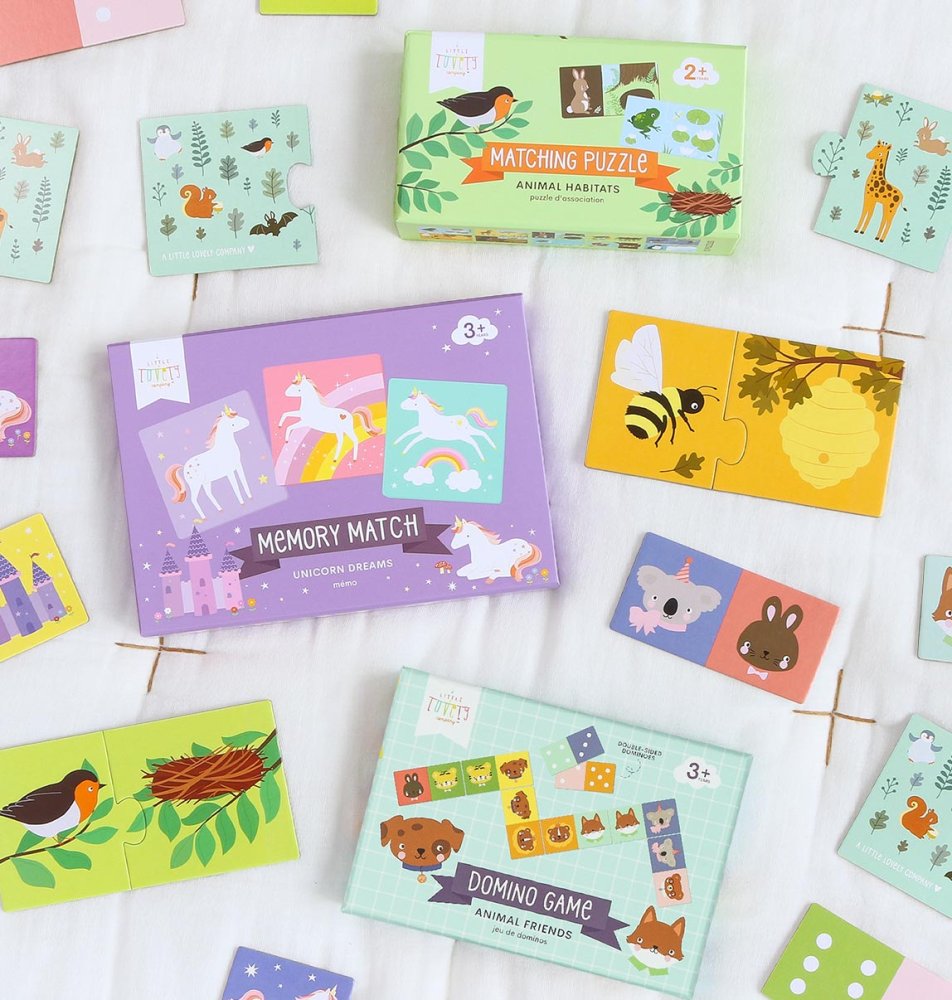 A Little Lovely Company - Puzzle d'association - Maisons d'animaux – Image 5