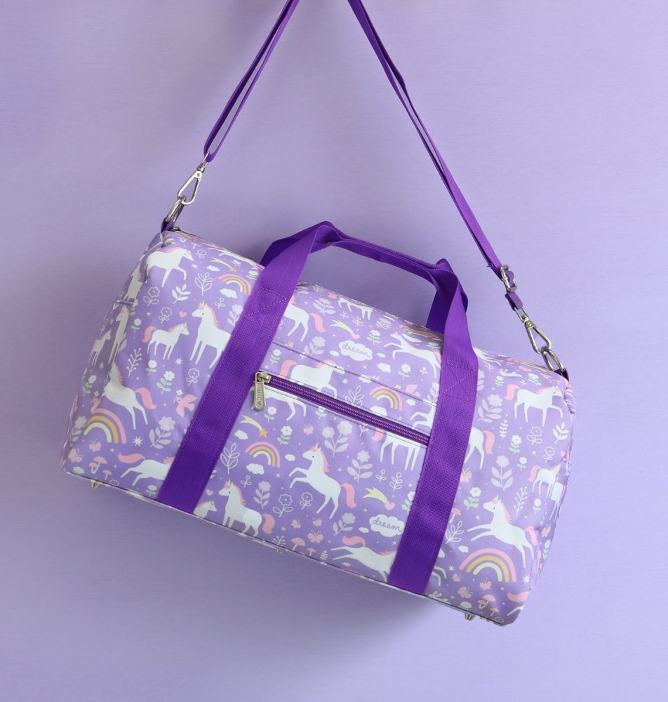 A Little Lovely Company - Sac de voyage enfant - Licornes et arc-en-ciel – Image 3