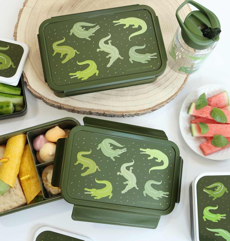 A Little Lovely Company - Boîte à goûter - Crocodile – Image 5