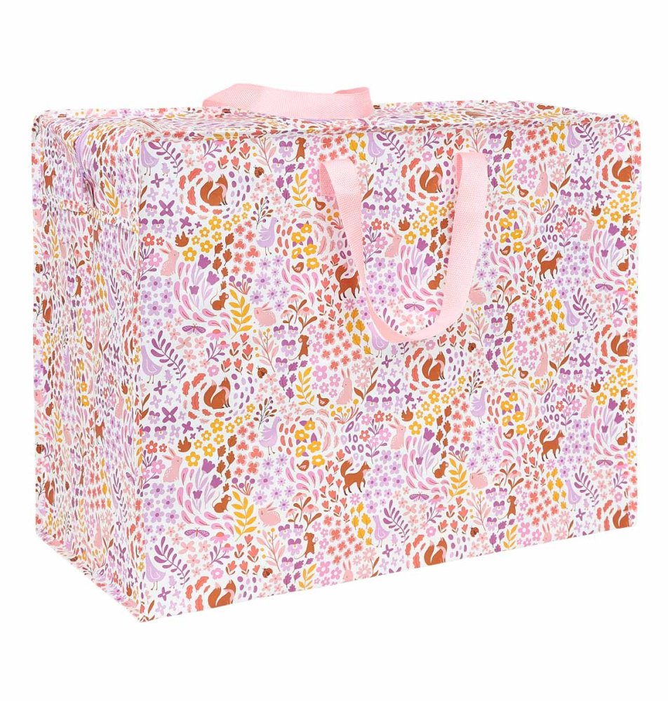 A Little Lovely Company - Grand sac de rangement XL - Jardin fleuri