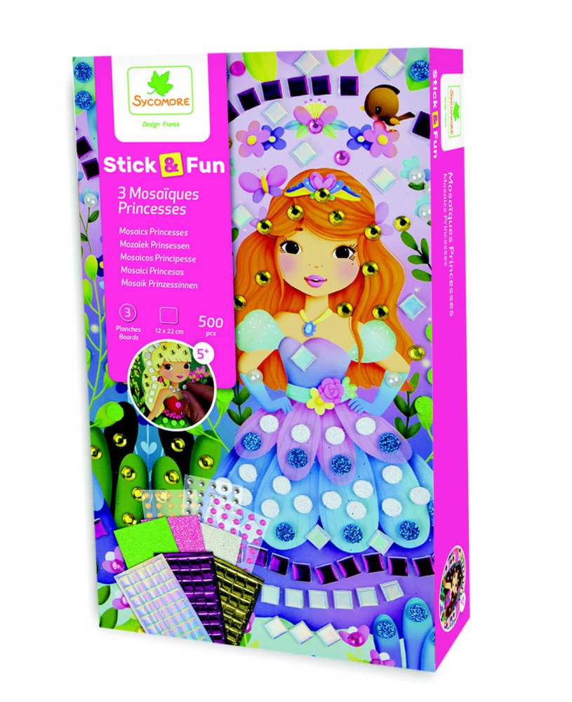 Stick & Fun - piccolo mosaico - principesse