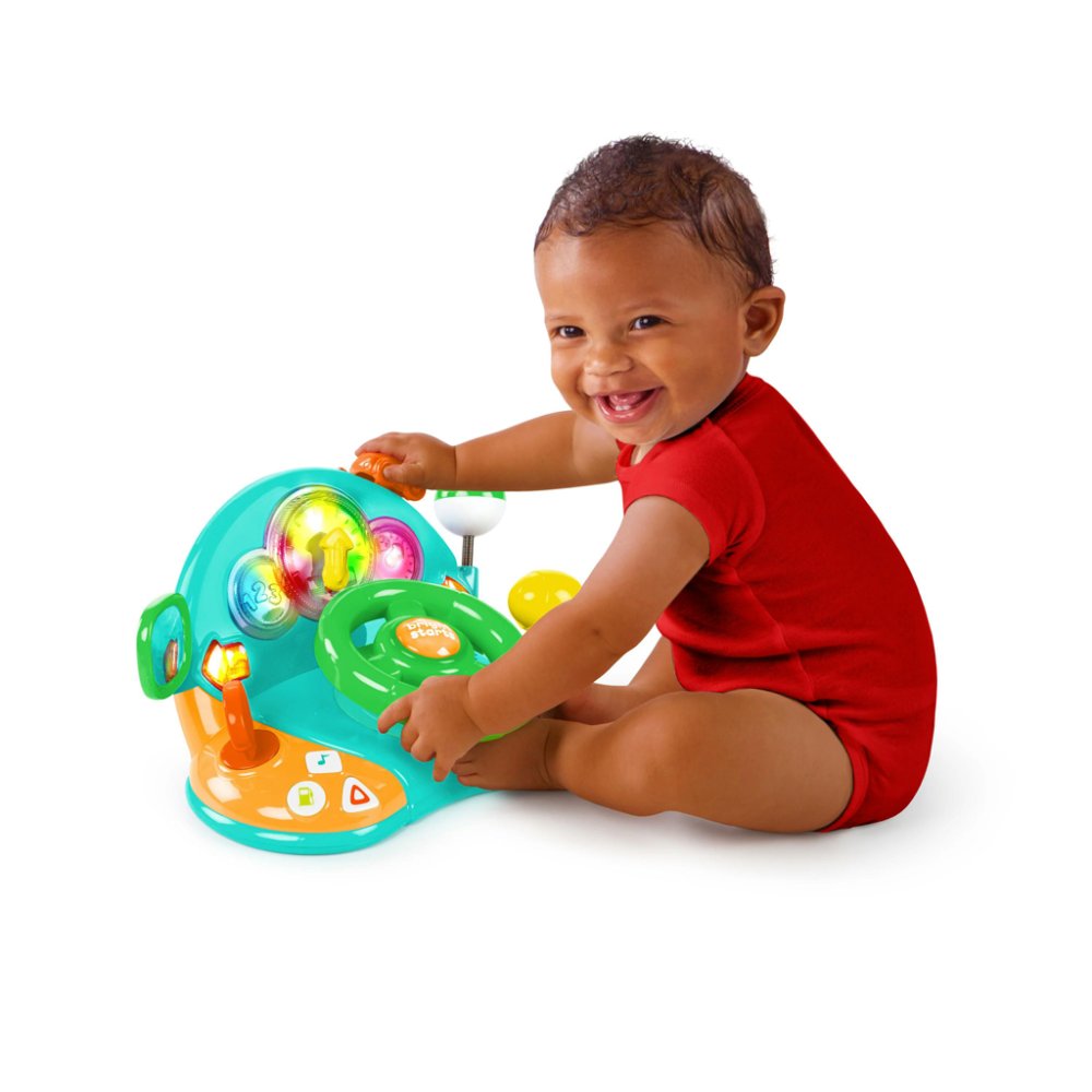 BRIGHT STARTS Giocattolo musicale luminoso volante Lights & Colors Driver™ 6m+ - immagine 3