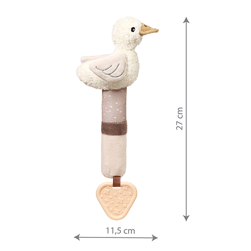 BABYONO Gioco sonaglio con massaggiagengive Oca Zoe 3m+ - immagine 7