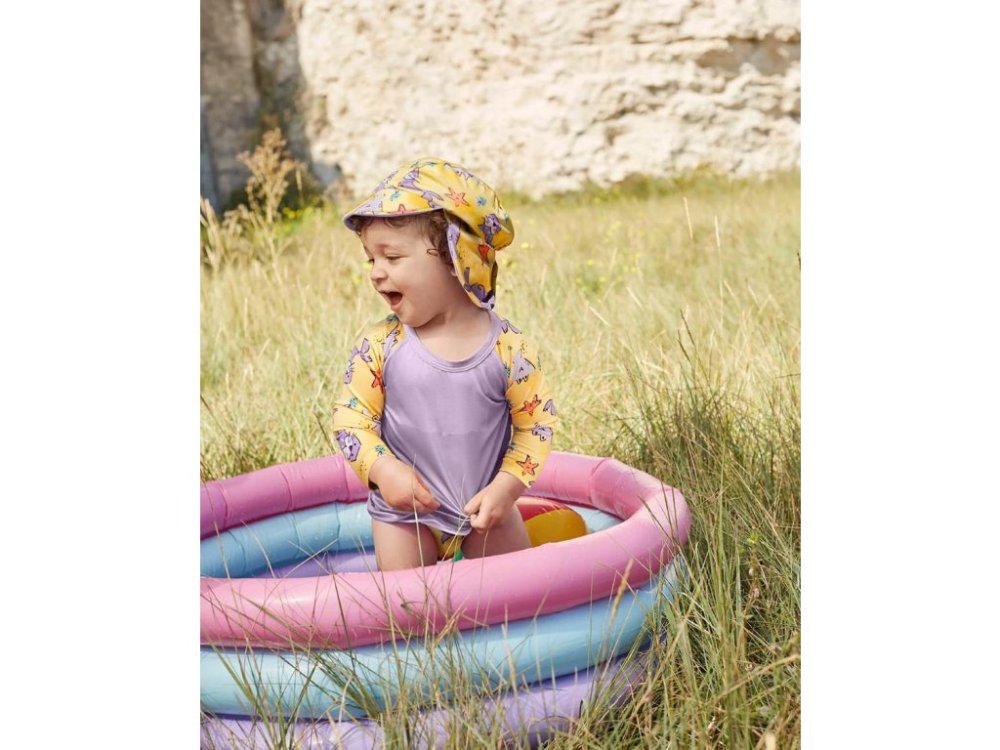 BAMBINO MIO Ensemble de 3 pièces pour la natation, OEKO-TEX® Standard 100, Sable, 7-9 kg-6-12 m – Image 6