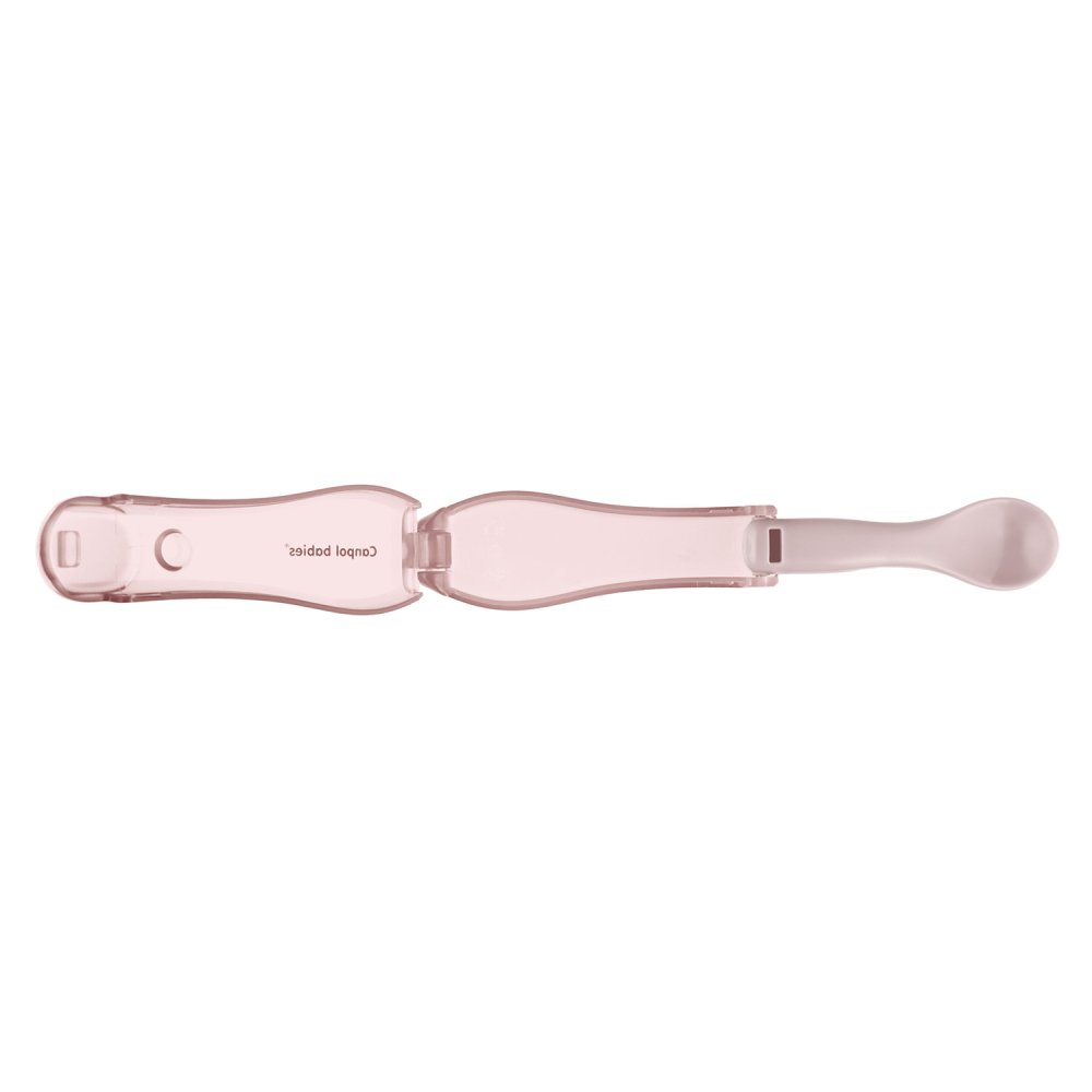 CANPOL BABIES Cucchiaino Pieghevole da Viaggio Rosa - immagine 3