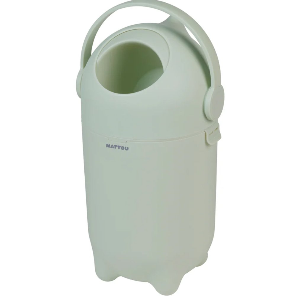 NATTOU Poubelle à couches Dropy Green 27 cm, 20l – Image 4