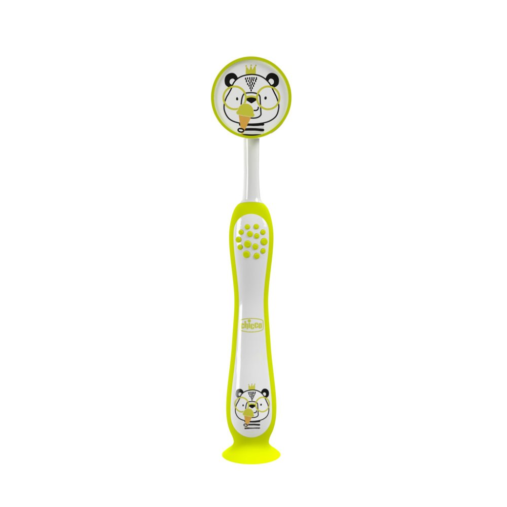 CHICCO Fogkefekészlet gyerekeknek Hippo-Panda 3-6 éves korig, 2 db - Image 3