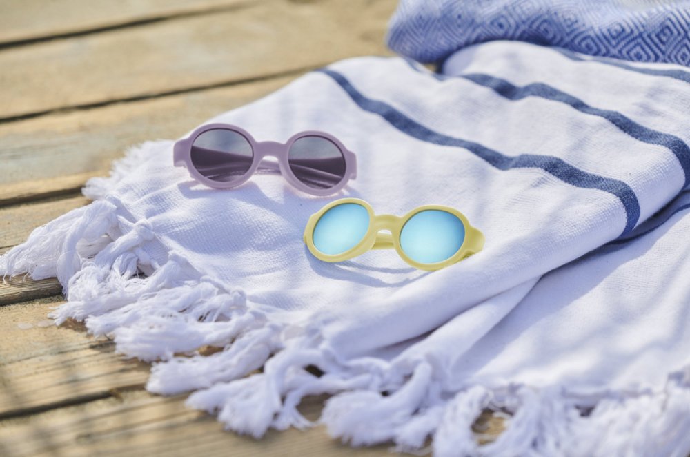 CHICCO Lunettes de soleil jaunes coll. 2025 - verres effet miroir, 0m+ – Image 4