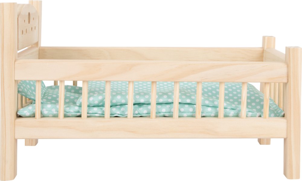 small foot Holzpuppenbett Natur – Bild 3
