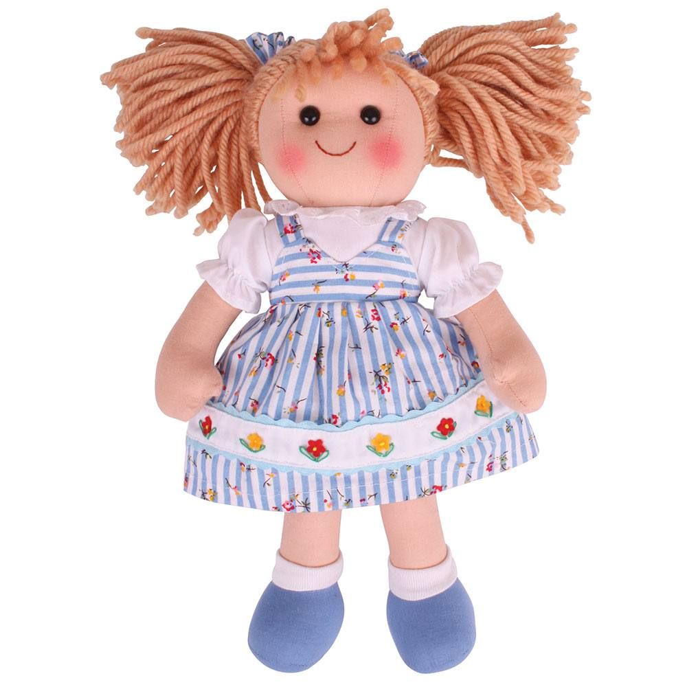 Bigjigs Toys Lalka szmaciana Christina 34 cm