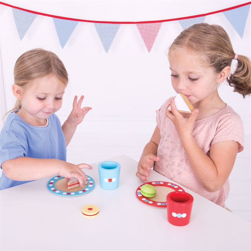 Bigjigs Toys Szett pöttyös uzsonna - Image 5