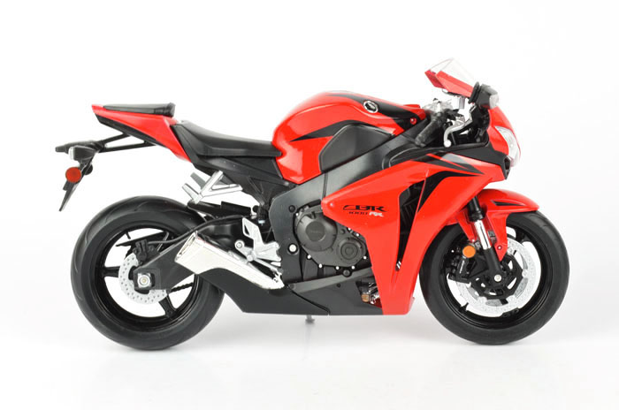 Welly - Honda CBR1000RR motorkerékpár 1:10 modell piros