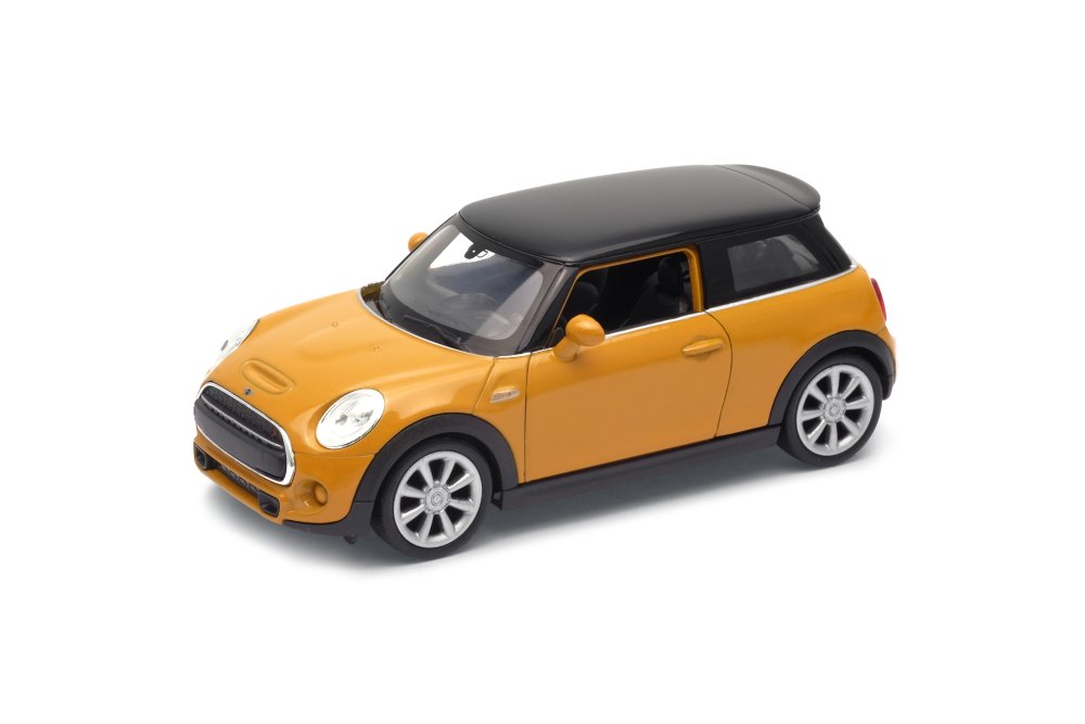 Welly - New Mini Hatch modelo 1:34 crema
