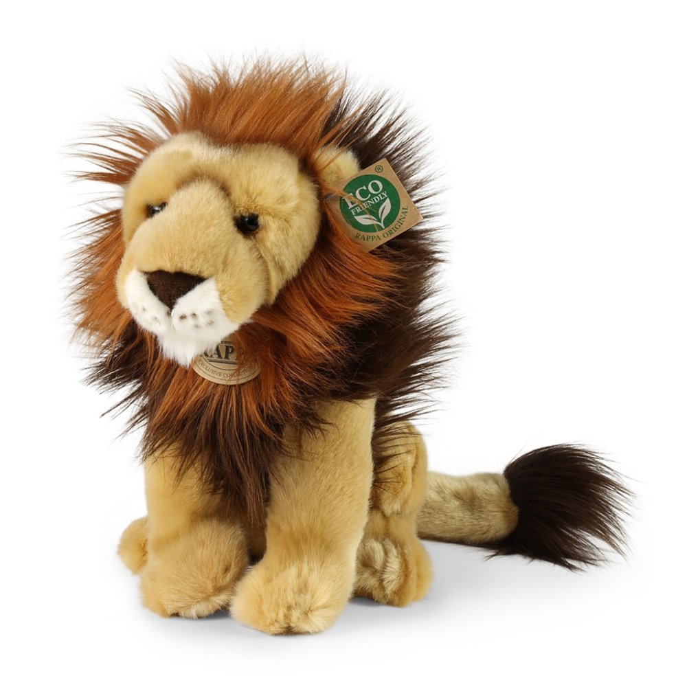 Rappa Plüss ülő oroszlán 25 cm ECO-FRIENDLY