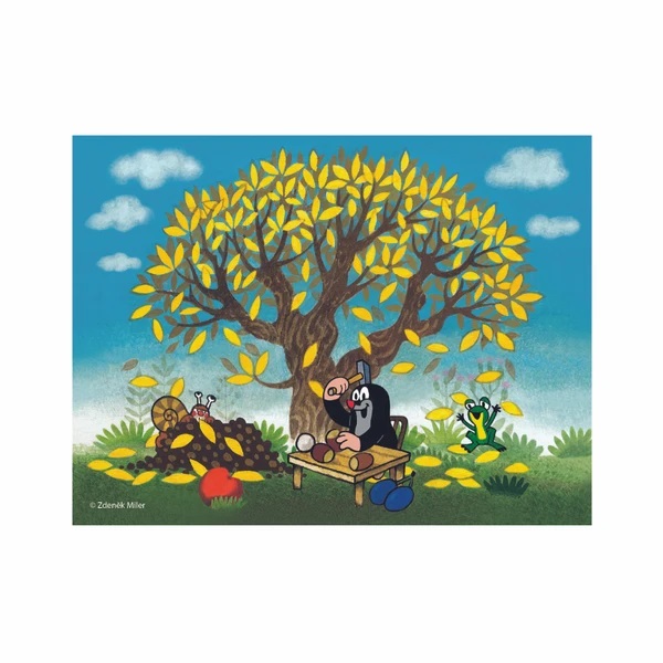 Dino Cubi di legno Anno della talpa 12 pz - immagine 7