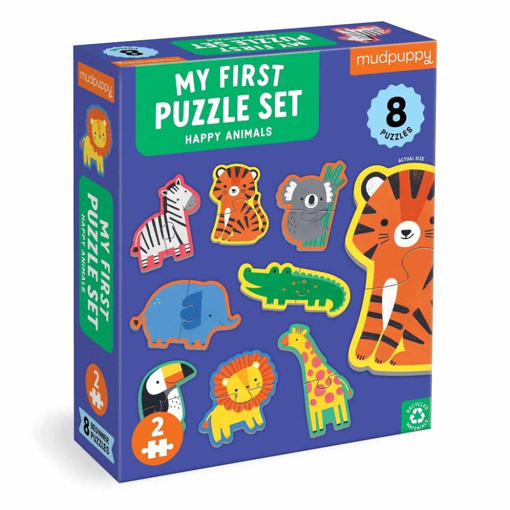 Mudpuppy Puzzle Mi Primer Puzzle Animales Divertidos