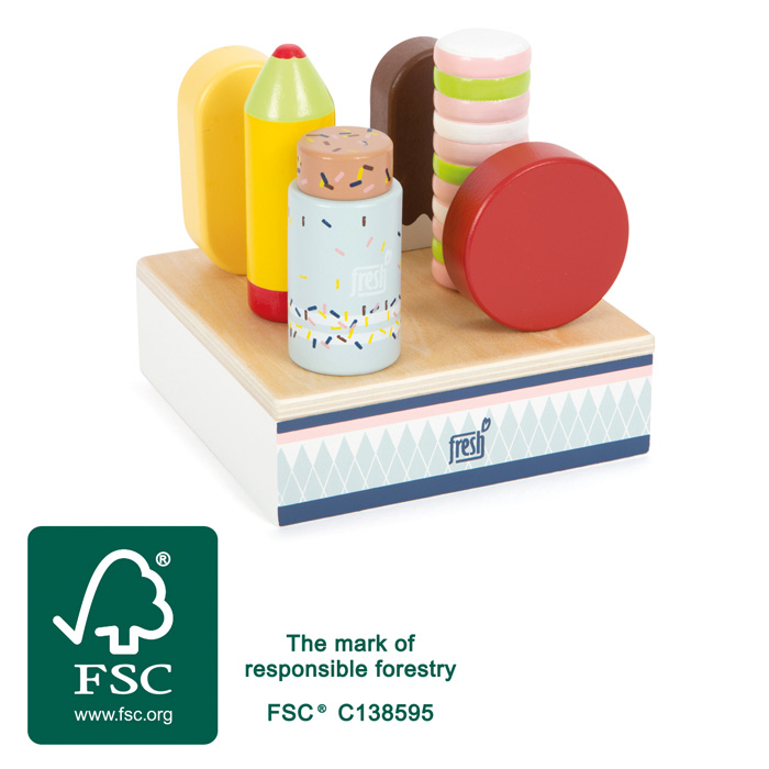 small foot Zestaw lodów na patyku Fresh