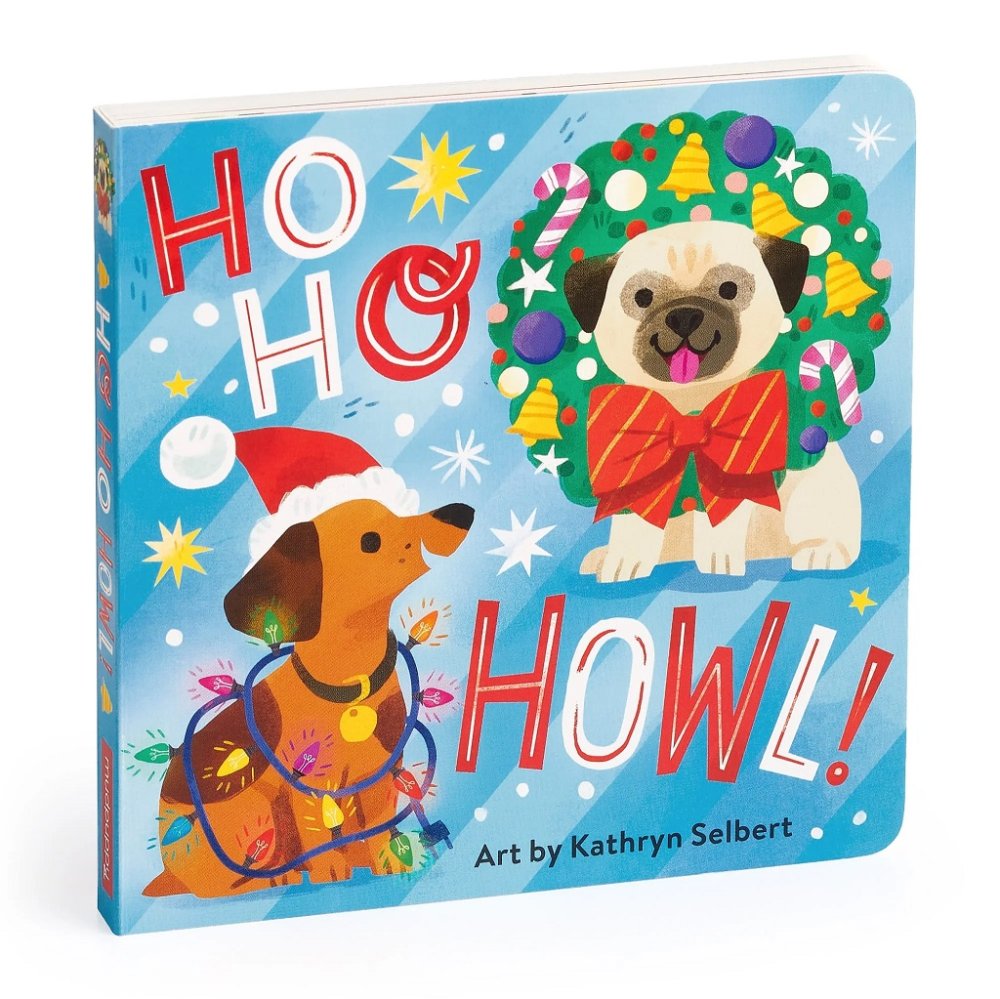 Mudpuppy Livre avec d'adorables chiots Ho Ho Howl !