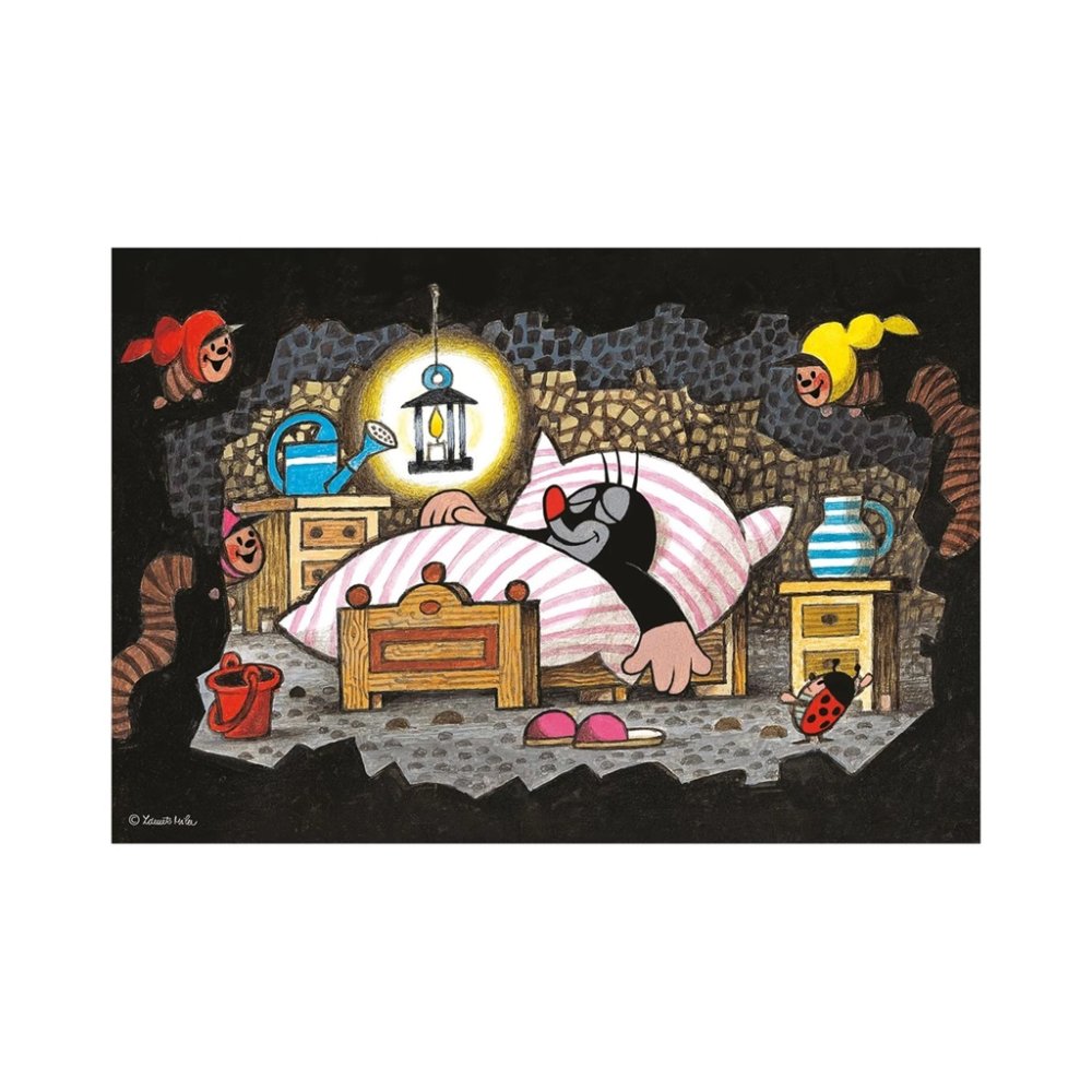 Dino Puzzle Le jour de la taupe 2x48 pièces – Image 5