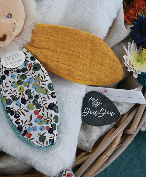 Coffret cadeau Doudou - Peluche lion hochet – Image 3