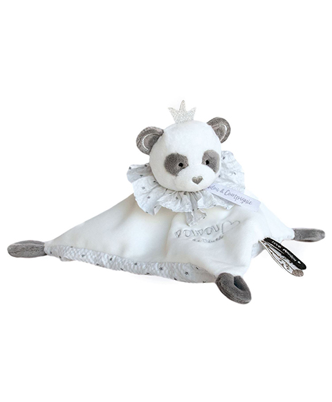 Doudou Ajándékkészlet - plüss szundikendő panda 20 cm - Image 2